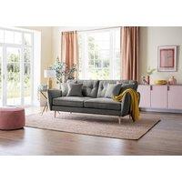 The Great Sofa Company Ailis Large Sofa Faro Slate in Dark Grey