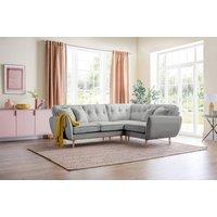 The Great Sofa Company Ailis 2 Corner 1 Faro Ashen in Light Grey