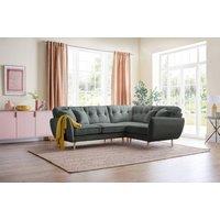 The Great Sofa Company Ailis 2 Corner 1 Faro Slate in Dark Grey