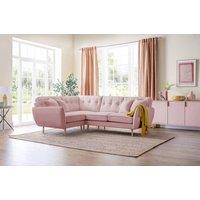 The Great Sofa Company Ailis 1 Corner 2 Faro Soft Pink in Dusty Pink