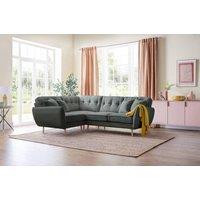 The Great Sofa Company Ailis 1 Corner 2 Faro Slate in Dark Grey