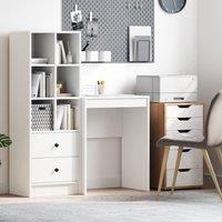 Berkfield Home Minimalist Writing Desk White Particle board 60 x 40 x 76 cm