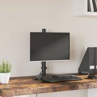 Berkfield Home Monitor Mount Black Steel VESA 75/100 mm