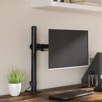 Berkfield Home Monitor Mount Black Steel VESA 75/100 mm