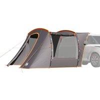 Berkfield Home Car Tent Grey & Orange Waterproof