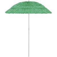 Berkfield Home Hawaii Beach Umbrella Green 180 cm