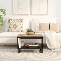 Berkfield Home Coffee Table 60x50x40 cm Solid Wood Reclaimed | Size: 60 x 50 x 40 cm