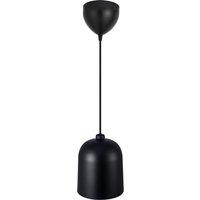 Nordlux Modern Indoor Pendant Light Black Metal E27 Magnetic Shade - Mains Powered, IP20