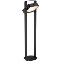 Nordlux Saulio Outdoor Post Light Solar Black Metal Garden LED IP44 3000k