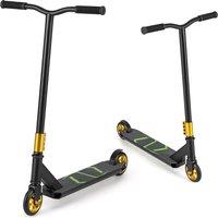 Costway Stunt Scooter Pro Trick Scooter w/2 PU Wheels 10 Years & Up in Black