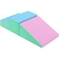 Gymax Climb & Crawl Foam Play Set Soft Safe Foam Playset Activity Toy