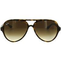 Ray-Ban Aviator Light Havana Brown Gradient Cats 5000 4125 Sunglasses