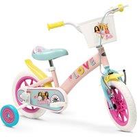 Toimsa Bikes Barbie 12 Bicycle in Peach | Size: 12 inches