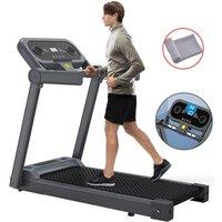 SPETLEK Electric Treadmill 2.0hp Motorised Folding Slim Line machine in Black
