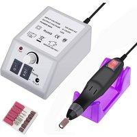SPETLEK Electric Nail Art File Drill Machine Professional Manicure in Silver