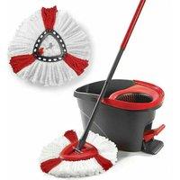 SPETLEK 6 Pack Mop Replacement Heads Spin Mop Refills