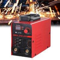 Kelvenix Mini Portable ARC MMA250 Amp IGBT Inverter Welder in Red