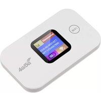 SPETLEK Portable Unlocked 4G LTE Wireless WiFi Router in White