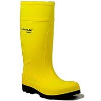 Dunlop 'Purofort Professional' Safety Wellington Boots in Bright Yellow | Size: 10.5