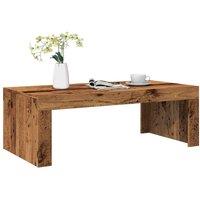 Berkfield Home Coffee Table Old Wood 102x50x35 cm Engineered Wood in Brown | Size: 102 x 50 x 35 cm