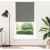 Berkfield Home Roller Blind Blackout Grey 90x230 cm Fabric Width 85.7 cm Polyester