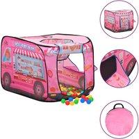 Berkfield Home Children Play Tent Pink 70x112x70 cm | Size: 70 x 112 x 70 cm