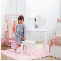 Teamson Kids Fantasy Fields Kids Vanity set in White