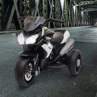 HOMCOM Kids 6V Electric Ride On Motorbike Vehicle w/ Lights Music in Black