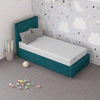 Aspire Otho Anti Allergy Kids Foam Mattress with OEKO-TEX fabric in White | Size: Small Double