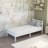 Aspire Kids Memory Foam & Support Mattress in White | Size: Double