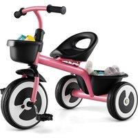 Costway Toddler Tricycle Trike 3-Wheel Toddler Bike w/ Adjustable Seat in Pink