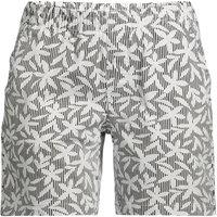 Lands' End Women's Pull On 7" Chino Shorts in White | Size: 14