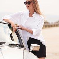 Lands' End Women's Starfish Shorts in Black | Size: 16-18