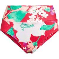 Lands' End Women's Plus Foldover Bikini Bottoms in Red | Size: 20