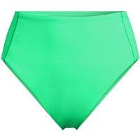 Lands' End Women's Tugless Quick Dry High Leg Bikini Bottoms in Mint | Size: 22