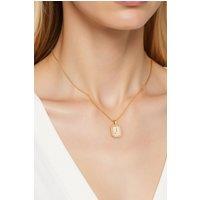 MODISHION Women's Exquisite Letter Pendant Necklace | Size: Adjustable