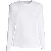Lands' End Women's Rash Vest in White | Size: 14-16
