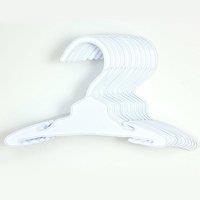 Teamson Kids Women's Sophia's 7.5" Plastic Hangers 10 Pack Set for 18" Dolls, White