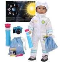 Teamson Kids Women's Sophia's 8-Piece Smithsonian Astronaut Accessories for 18" Dolls, Multi in Pink