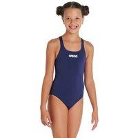 Arena Women's Team Swim Pro Solid Swimsuit - Navy-White in Navy | Size: 14-15 Years