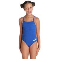 Arena Women's Team Challenge Solid Swimsuit - Royal-White in Royal | Size: 14-15 Years
