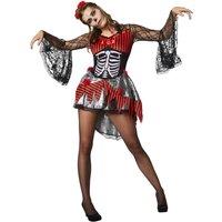 tectake Women's Scary Dancer - Halloween Fancy Dress Costume For Women | Size: Large