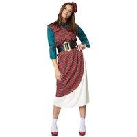 tectake Women's Lady Highlander Costume | Size: Large