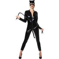 tectake Women's Cat Costume in Black | Size: XL