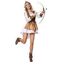 tectake Women's Queen Of Thieves Costume | Size: Large