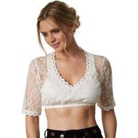 tectake Women's Lotti Dirndl Blouse in Beige | Size: Medium