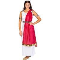 tectake Women's Roman Calpurnia Costume in White | Size: Medium