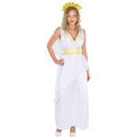 tectake Women's Caesar's Wife Costume in White | Size: Medium