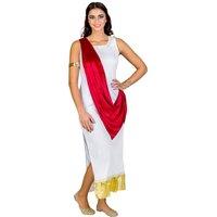 tectake Women's Olympic Goddess Aphrodite Costume in White | Size: Small