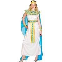 tectake Women's Cleopatra Costume in White | Size: 2XL